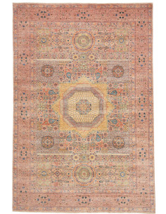 Tappeto Mamlouk Pakistan 205x298 Rosa Antico Oc