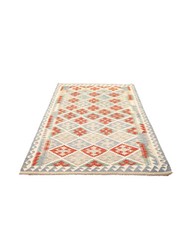 Rug Kilim Afghanistan white 125x192