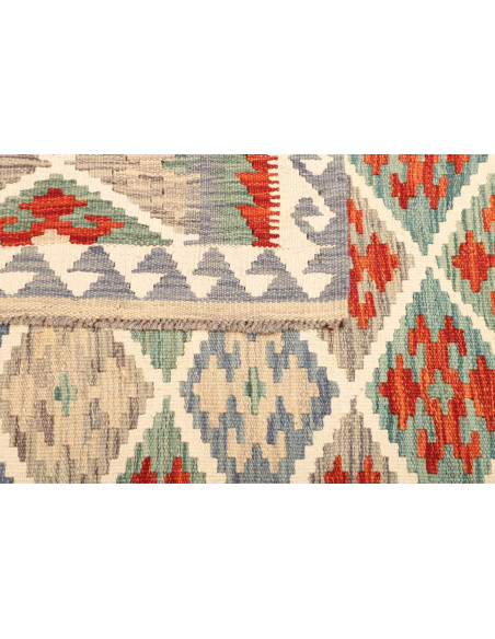 Rug Kilim Afghanistan white 125x192