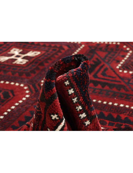 Rug Lori Persia 213x295 Dark Red Navy Blue Crea