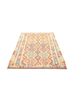 Tappeto Kilim Afghanistan giallo arancione 124x175 2