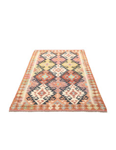 Tappeto Kilim Afghanistan giallo grigio 119x189 2