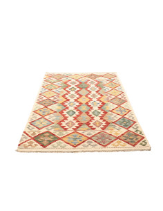 Tappeto Kilim Afghanistan giallo rosso 123x176 2