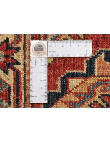 Rug Kazak Fine Pakistan 62x89 Cream Blue Red Oc