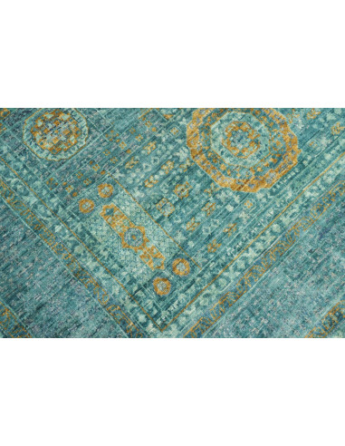 Rug Mamlouk Pakistan 120x186 Petrol Blue Turquo