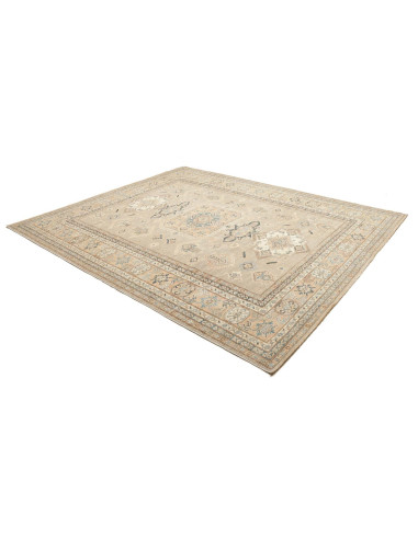 Tappeto Kazak Fine Pakistan 250x301 Beige Grigi