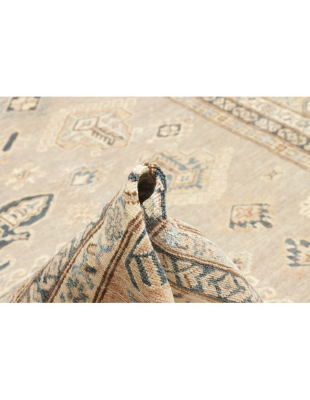 Tappeto Kazak Fine Pakistan 250x301 Beige Grigi