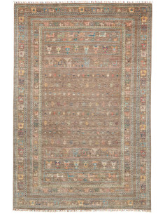 Rug Rubin Pakistan 201x298 Brown Taupe Pastel B