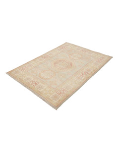 Tappeto Kazak Afghanistan 120x172 Verde Salvia 2
