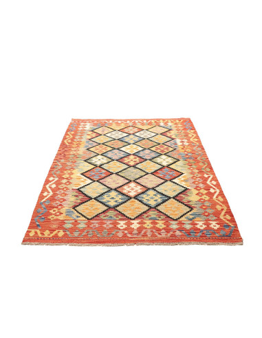 Rug Kilim Afghanistan brown 133x181