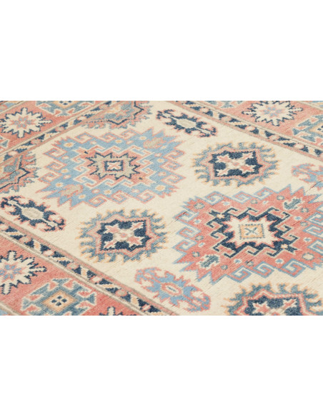 Rug Kazak Afghanistan 87x131 Cream Light Blue T