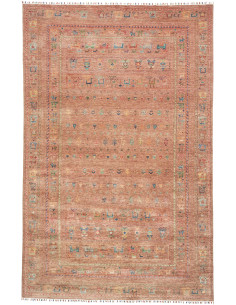 Rug Rubin Pakistan 197x309 Terracotta Brick Red