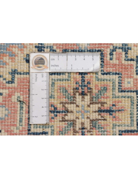 Tappeto Kazak Afghanistan 61x89 Azzurro Celeste
