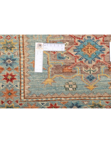 Tappeto Kazak Fine Pakistan 168x240 Blu Muted G