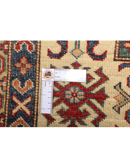 Tappeto Kazak Fine Pakistan 209x290 Rosso Crema