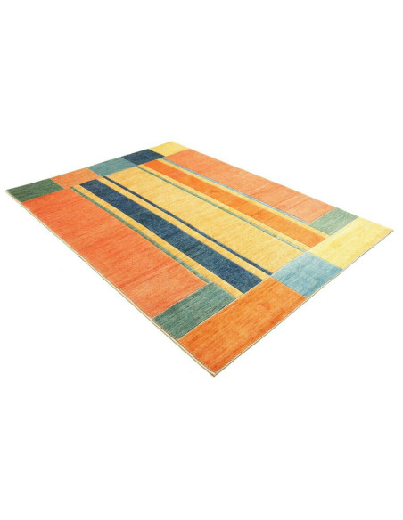 Rug Barjesta Pakistan 171x236 Orange Yellow Blu