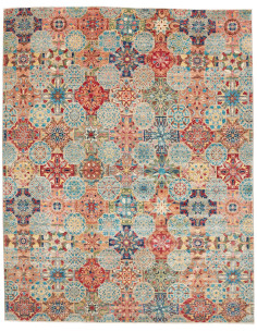 Tappeto Shahi Fine Pakistan 246x308 Blu Rossi A