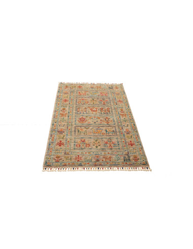 Tappeto Rubin Pakistan 81x129 Beige Blu Rosso G