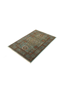 Tappeto Mamlouk Pakistan 85x126 Turchese Smeral 2