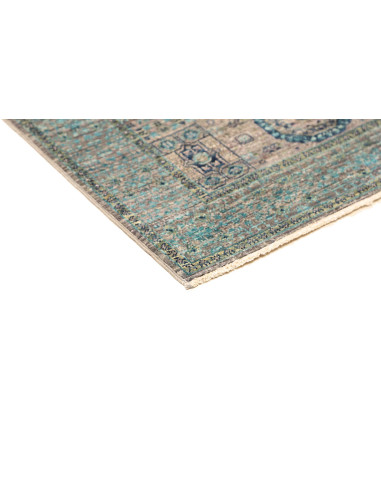 Tappeto Mamlouk Pakistan 80x118 Blu Petrolio Tu