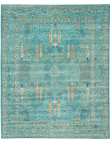 Tappeto Shahi Fine Pakistan 247x302 Turchese Sm