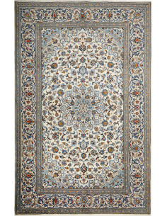 Kashan 197x308 Cm Kashan, Persia, Lana Cardata A Mano