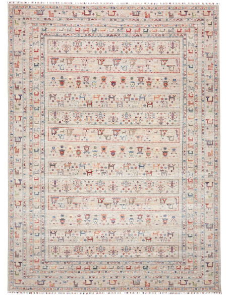 Rug Rubin Pakistan 248x342 Ivory Multicolor