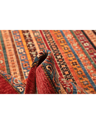 Rug Shall Pakistan brown grey 219x307