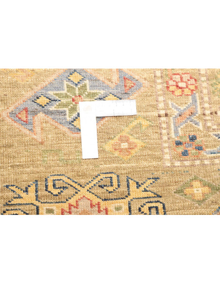 Tappeto Kazak Fine Pakistan 279x374 Ocra Oro Ro