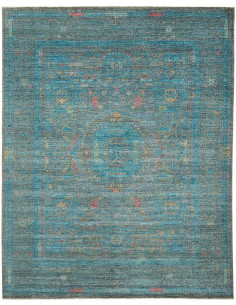 Tappeto Mamlouk Pakistan 247x307 Petrolio Blu R