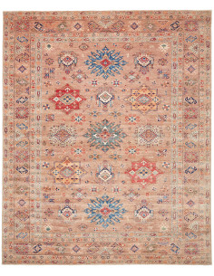 Rug Kazak Fine Pakistan 254x312 Earthy Brown Bl