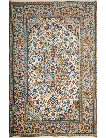 Kashan 200x304 Cm Kashan, Persia, Hand-carded Wool cotton