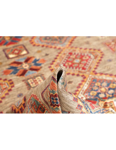 Tappeto Kazak Fine Pakistan 178x262 Beige Taupe
