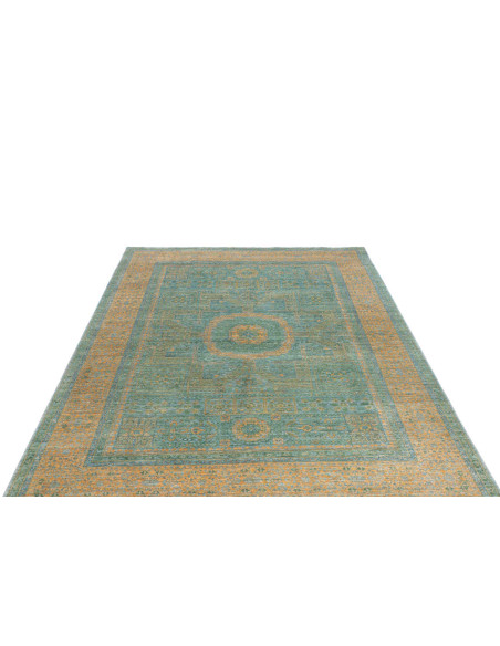 Tappeto Mamlouk Pakistan 173x240 Petrolio Ruggi