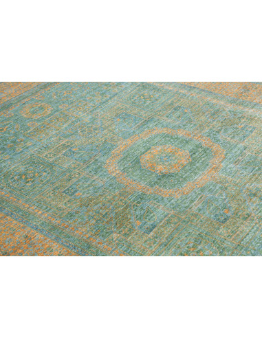 Tappeto Mamlouk Pakistan 173x240 Petrolio Ruggi