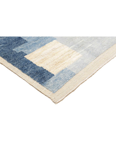 Rug Berber Pakistan 249x314 Blue Whit