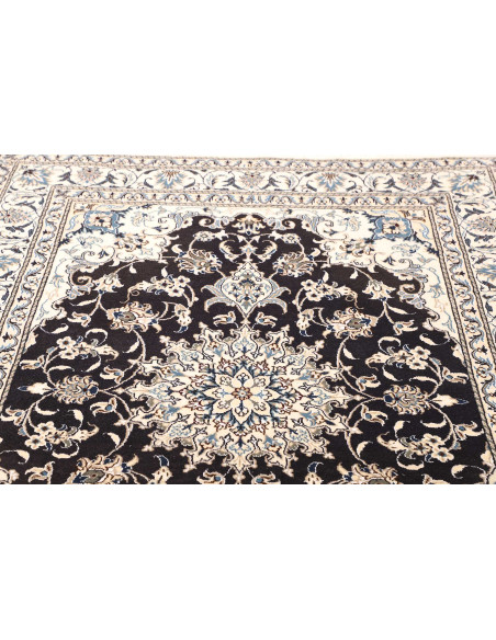 Tappeto Nain Kashmar Persia grigio 150x202