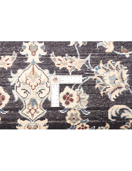 Tappeto Nain Kashmar Persia grigio 150x202