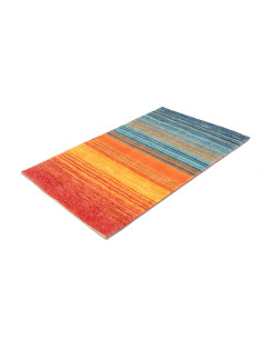 Tappeto Royal Gabbeh Pakistan 94x152 Blu Aranci 2