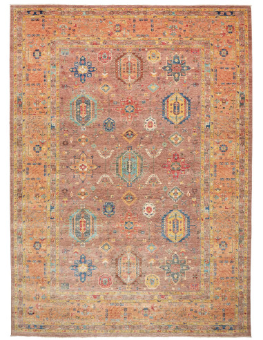Rug Tribal Pakistan 272x379 Terracotta Rust Bro