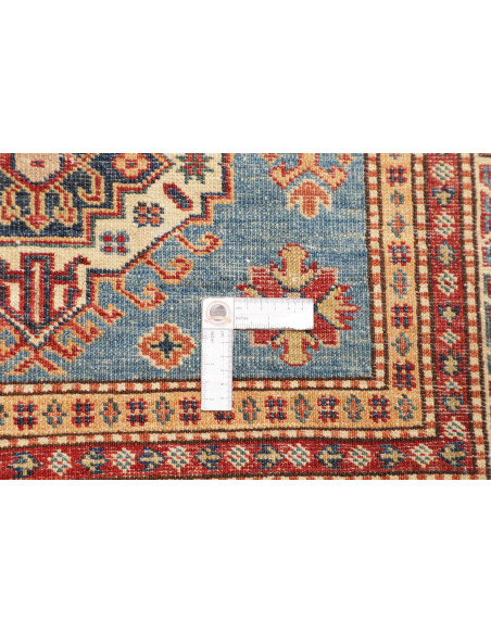 Rug Kazak Fine Pakistan 99x152 Blue Red Yellow