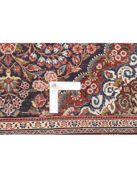 Rug Ilaam Persia 111x164 Navy Blue Burgundy Red