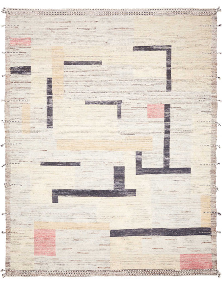 Rug Berber Pakistan 284x363 Cream Off