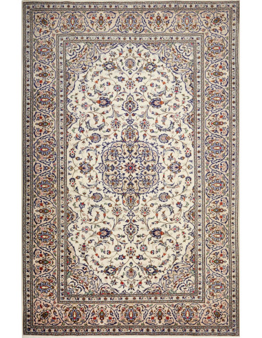 Kashan 203x315 Cm Kashan, Persia, Hand-carded Wool warp: