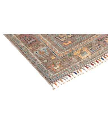 Rug Rubin Pakistan 80x293 Ash Brown Multicolore
