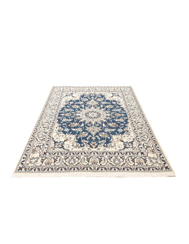 Rug Nain Kashmar Persia blue 145x203