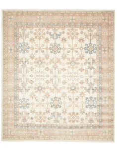 Rug Kazak Afghanistan 255x295 Cream Peach Terra