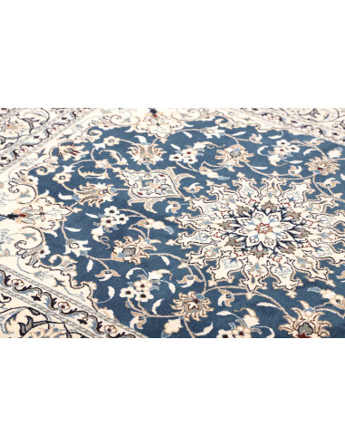 Rug Nain Kashmar Persia blue 145x203