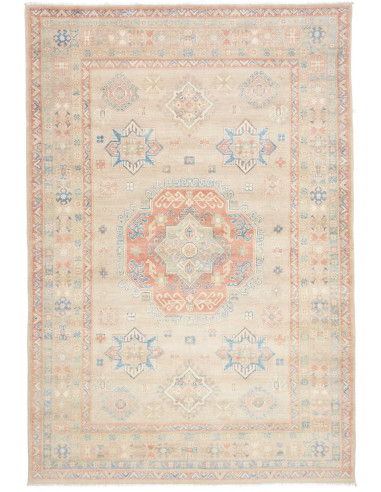Tappeto Kazak Afghanistan 205x300 Beige Terraco