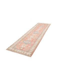 Tappeto Kazak Afghanistan 82x290 Salmone Rosato 2